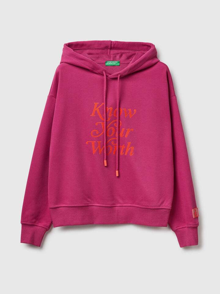 SWEATER W/HOOD Mujer image number 5